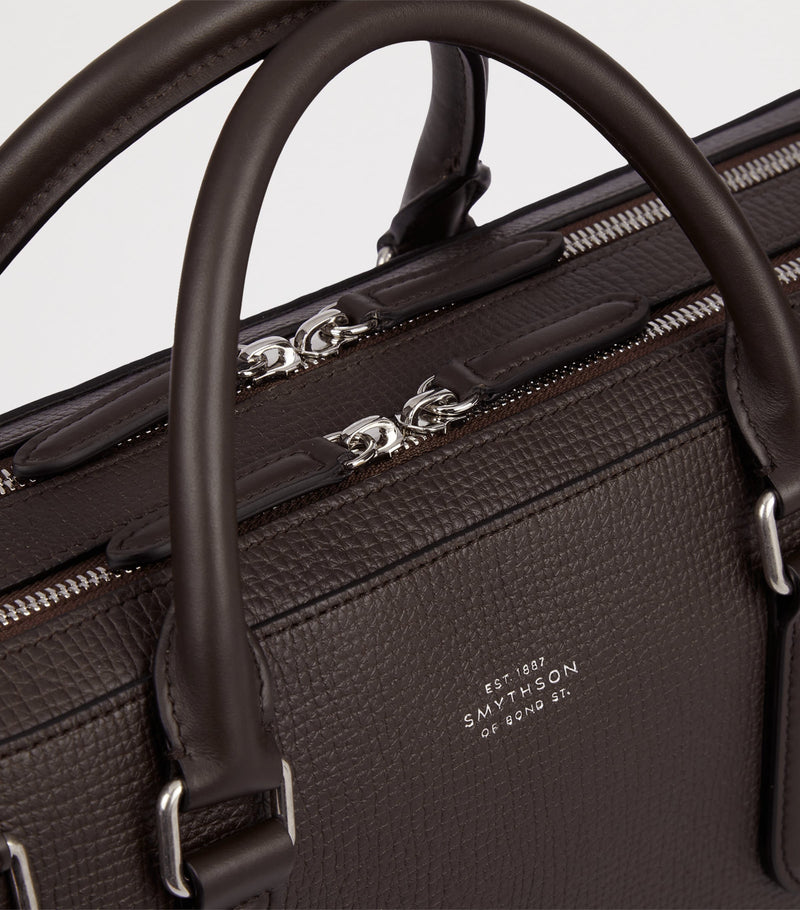 Smythson Ludlow large calfskin briefcase, British brand
