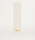 Harrods leather embossed-logo bookmark, UK version