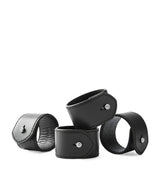 Harrods Ralph Lauren Home Wyatt Leather Napkin Rings (Set of 4)- Buy online at McGrocer