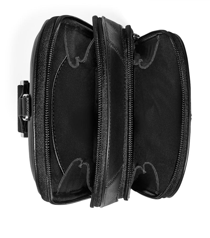 Montblanc Sartorial leather sling bag with logo, UK version