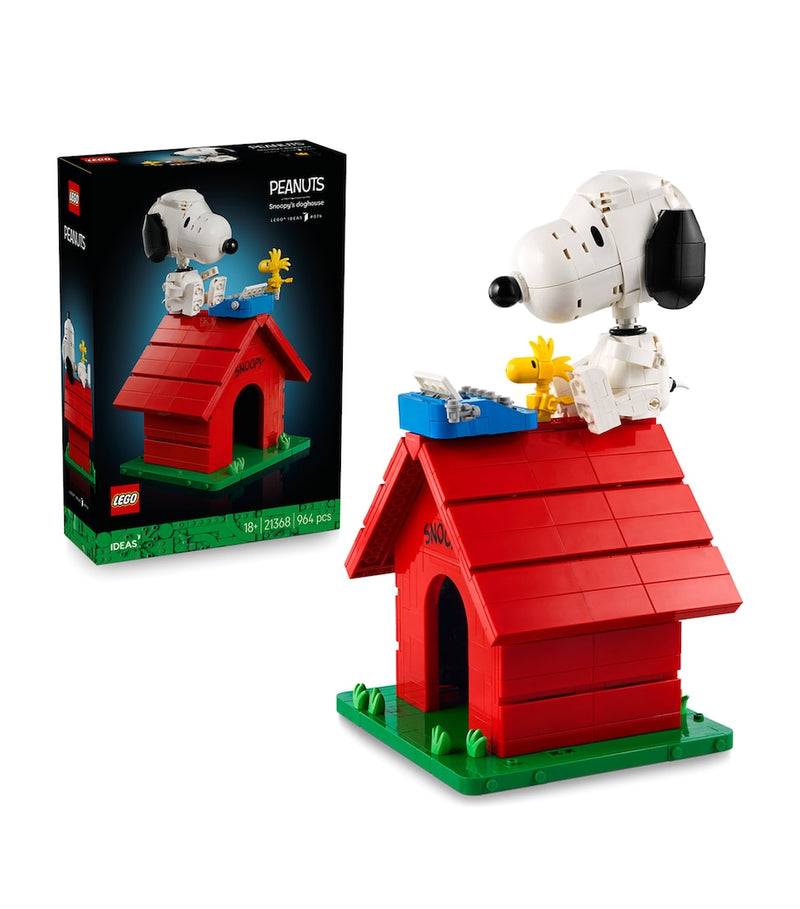 LEGO Ideas Peanuts Snoopy's Doghouse building set - British product
