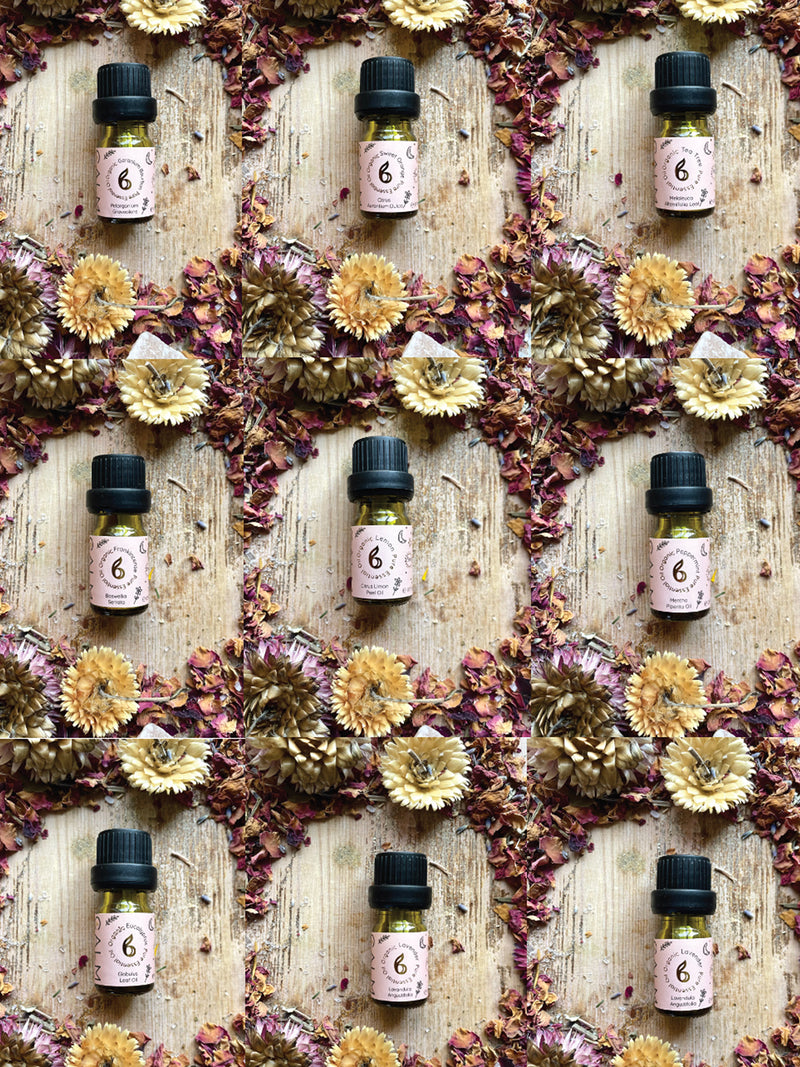 B Calm organic essential oil set 8 oils 9x5ml, imported from the UK