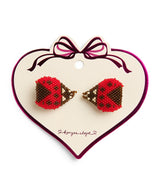 Harrods Konges Sløjd Beaded Ladybug Hair Clips (Pack of 2)- Buy online at McGrocer