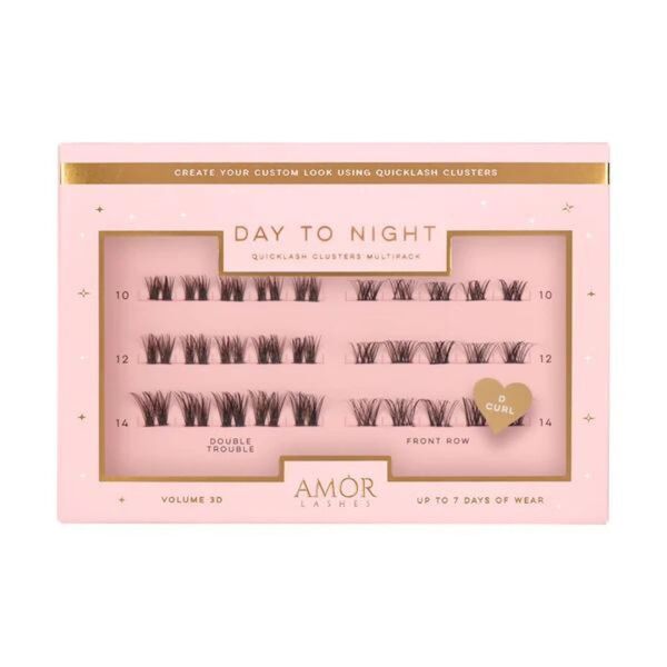 House of Amor DIY Eyelash Clusters Day to Night Multipack, UK version