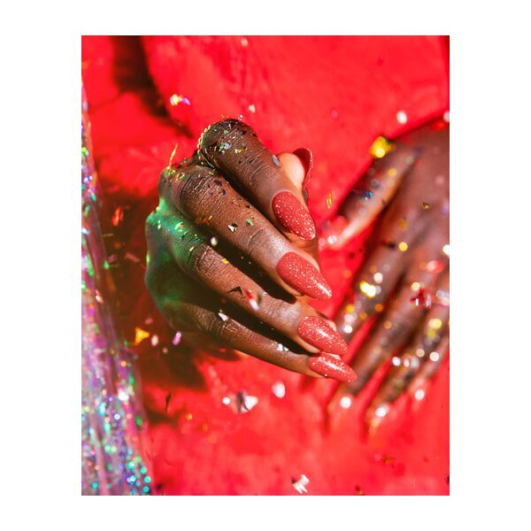 RCM Disco Cherry UV gel nail polish 9ml, imported from the UK