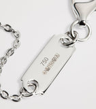 Harrods white gold diamond illusion necklace 0.90ct, imported from the UK