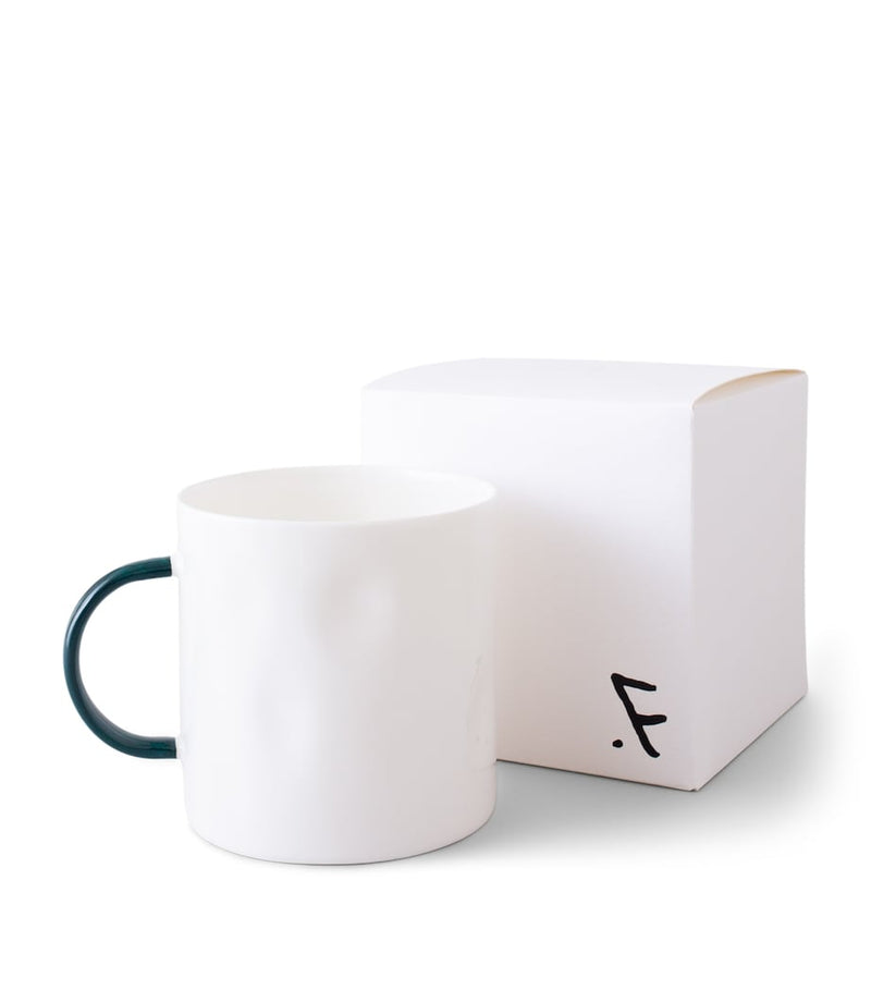 FELDSPAR forest green tea mug - British product