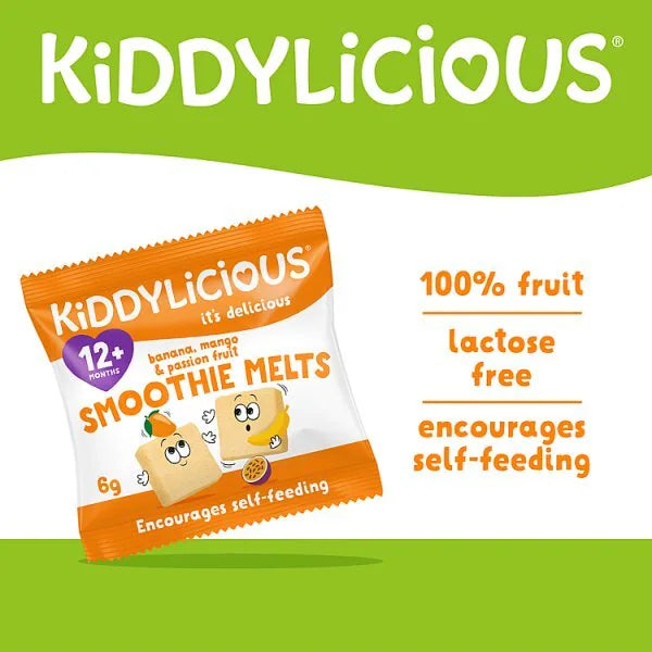 Kiddylicious mango smoothie melts imported from the UK