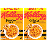 Kellogg's crunchy nut cereal with honey and peanuts, 2kg twin pack, UK version