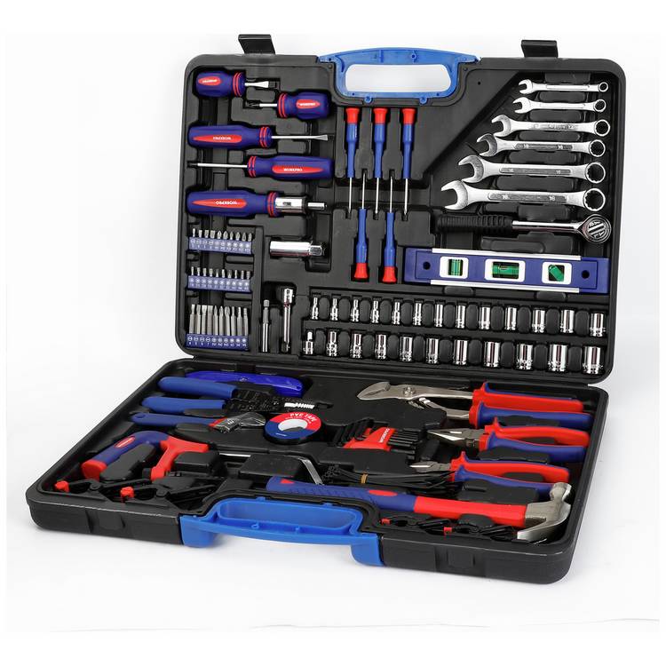 WORKPRO 139-piece household repair tool kit, UK version