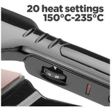 BaByliss Keratin Shine hair straightener with wide plates - British product