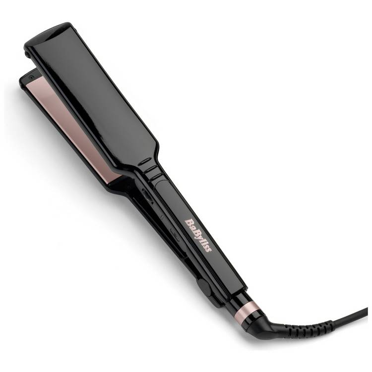 BaByliss Keratin Shine hair straightener with wide plates - British product