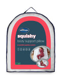 Silentnight Medium Squishy Velvet Touch Body Pillow 147x48cm (British brand)