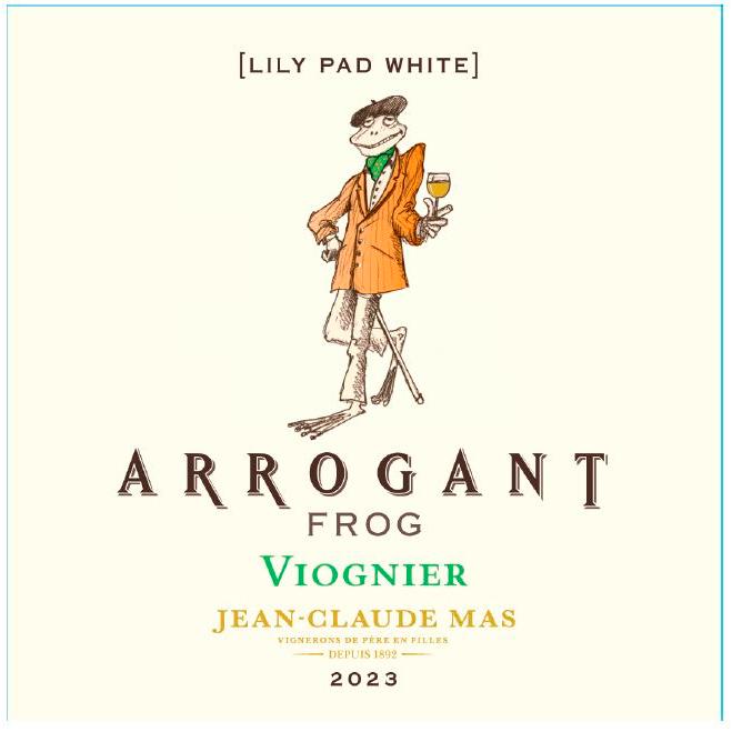 Arrogant Frog Viognier white wine 75cl, UK version