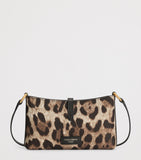 Dolce&Gabbana leopard print lock shoulder bag (British brand)