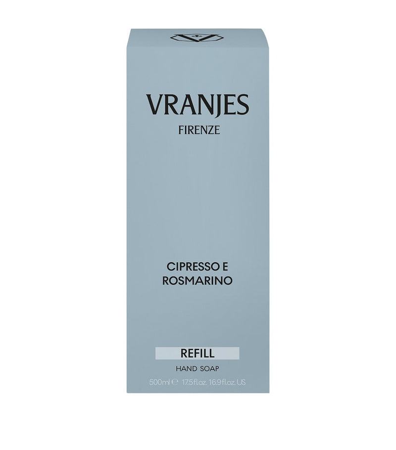 Dr. Vranjes Firenze hand soap cypress and rosemary 500ml, UK version