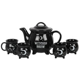 Superdrug Something Different Witches Brew Ceramic Tea Pot Set- Buy online at McGrocer