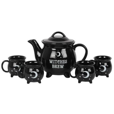 Superdrug Something Different Witches Brew Ceramic Tea Pot Set- Buy online at McGrocer