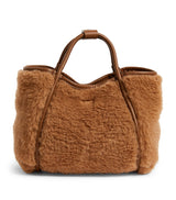 Harrods Max Mara Teddy Marine Top-Handle Bag- Buy online at McGrocer