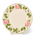 Halcyon Days bone china plate The King's Rose Audley 21cm, imported from the UK