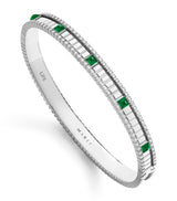 Harrods MARLI New York White Gold Diamond and Agate LIFE Bangle- Buy online at McGrocer