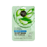 Superdrug Organic Shop Hyaluron Therapy Hydration Sheet Mask Aloe Hyaluronic Acid 1 pc- Buy online at McGrocer