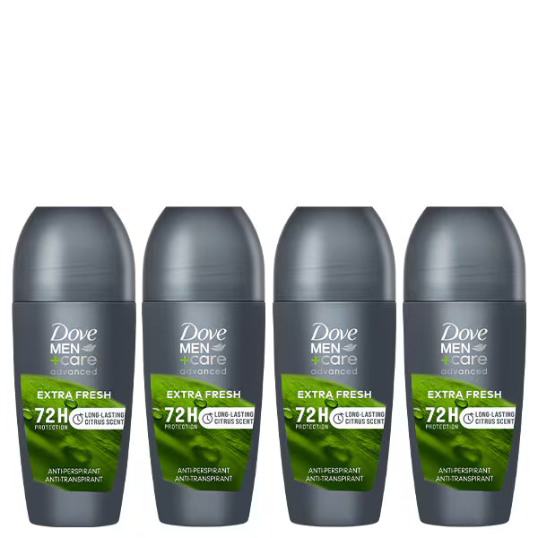 Dove Men Antiperspirant Deodorant Roll On 4 x 50ml - British product