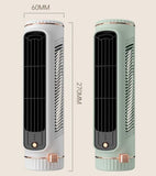 Leaper blade-less tower fan 6x8x27cm - British product
