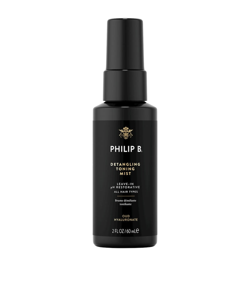 Philip B Detangling Toning Mist Velvet Oud 60ml, imported from the UK