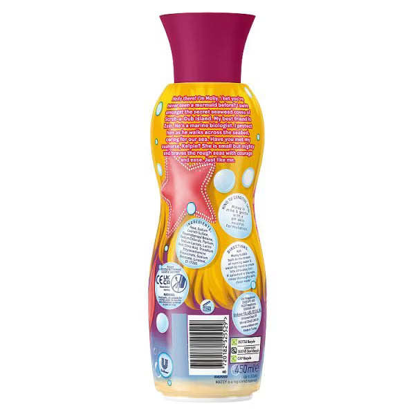 Matey Molly Bubble Bath 450ml , imported from the UK