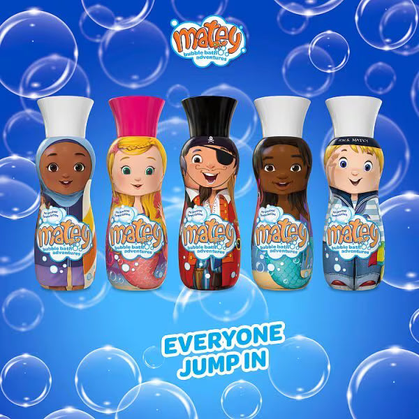 Matey Molly Bubble Bath 450ml , imported from the UK