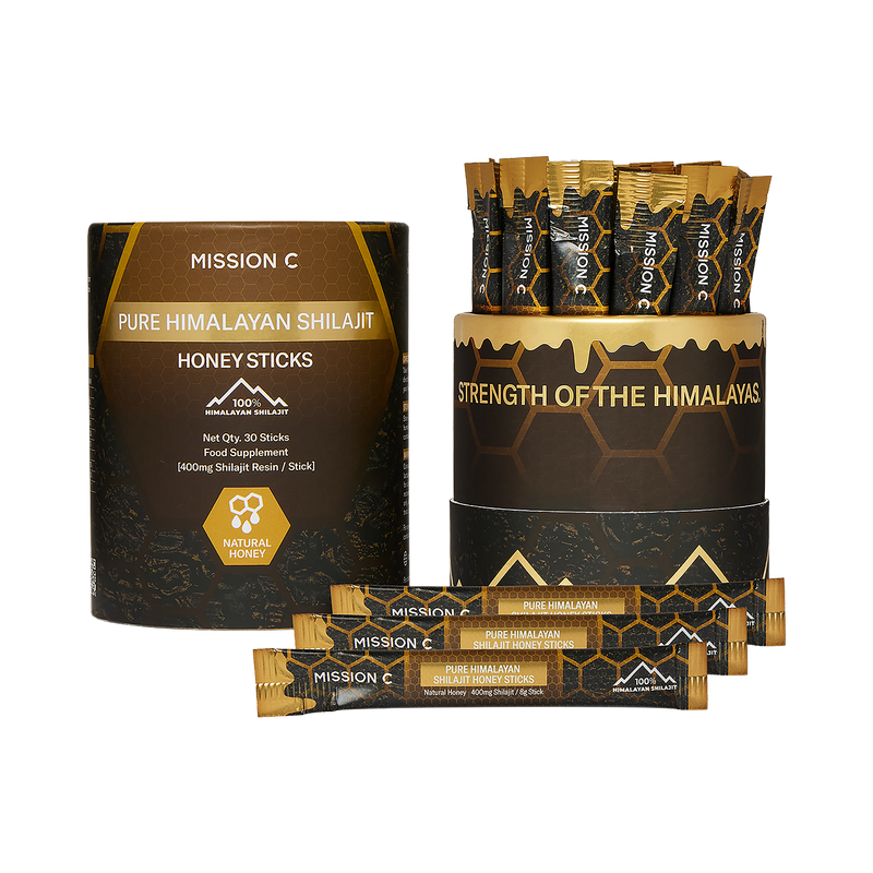 Mission C Shilajit honey sticks 30 pack, UK version