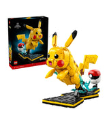 Harrods LEGO Pokémon Pikachu and Poké Ball Model Kit- Buy online at McGrocer