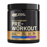 Holland & Barrett Optimum Nutrition Gold Standard Pre Workout Blue Raspberry 330g- Buy online at McGrocer