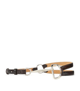 Harrods Ralph Lauren Collection Leather Equestrian Belt- Buy online at McGrocer
