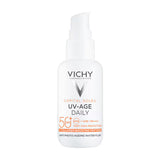 Superdrug Vichy Capital Soleil UV Age Invisible Face Sunscreen SPF50+ 40ml- Buy online at McGrocer
