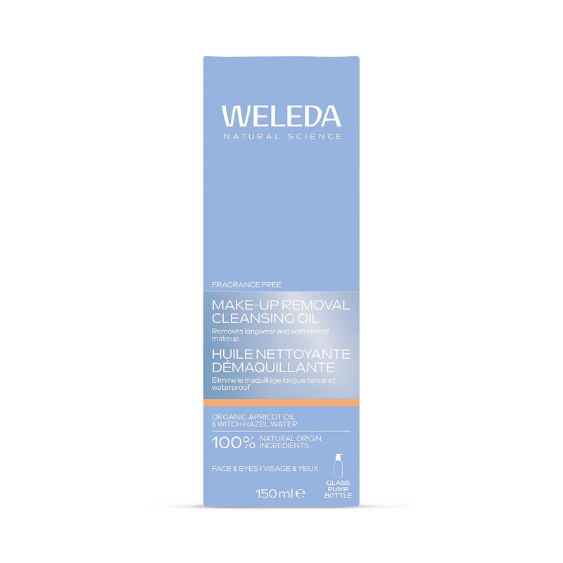 Fragrance-Free Make-Up Removal Cleansing Oil with Apricot Oil 150ml