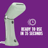 Conair garment steamer green, imported from the UK