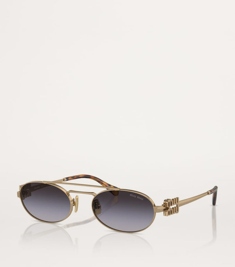 Miu Miu injected oval sunglasses design, UK version