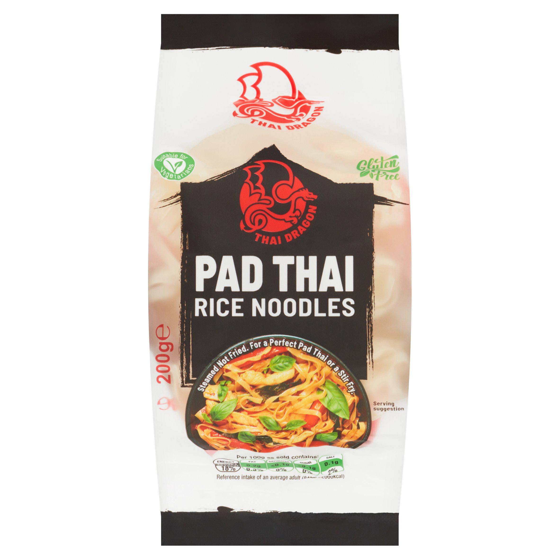 Thai Dragon Pad Thai Rice Noodles 200g GOODS Sainsburys