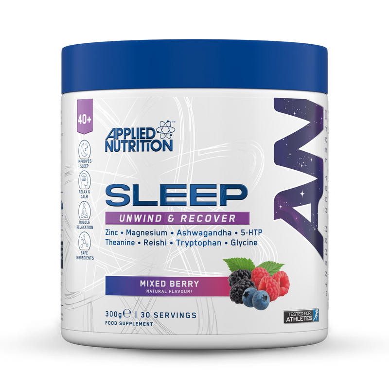 Applied Nutrition sleep support powder Mixed Berry 300g, UK version