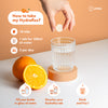 Hydrafizz Hydra + Boost effervescent supplement orange flavour, imported from the UK