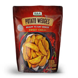 Costco UK DJ&A Sweet Chilli Potato Wedges Ready To Eat 450g- Buy online at McGrocer