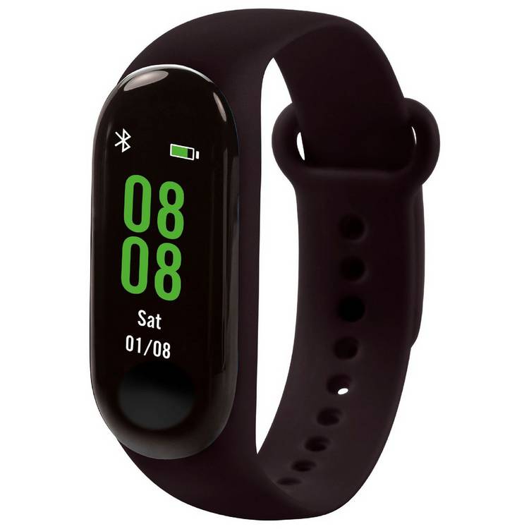 Tikkers kids fitness tracker black (British brand)