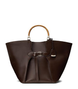 Harrods Ralph Lauren Collection Leather Ralph Tote Bag- Buy online at McGrocer