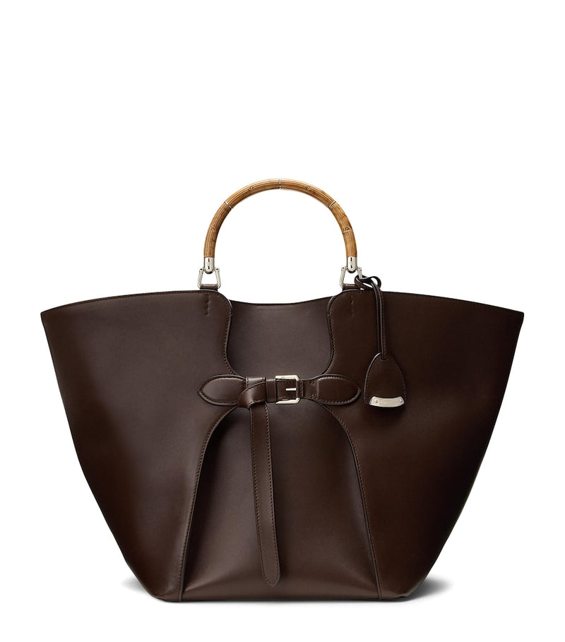 Ralph Lauren Collection leather tote bag, imported from the UK