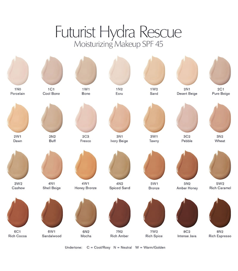 Estée Lauder Futurist Hydra Rescue Moisturising Foundation SPF 45 - British product