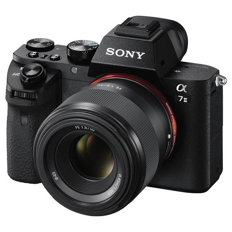 Sony 50mm f1.8 prime lens for E-mount (British brand)