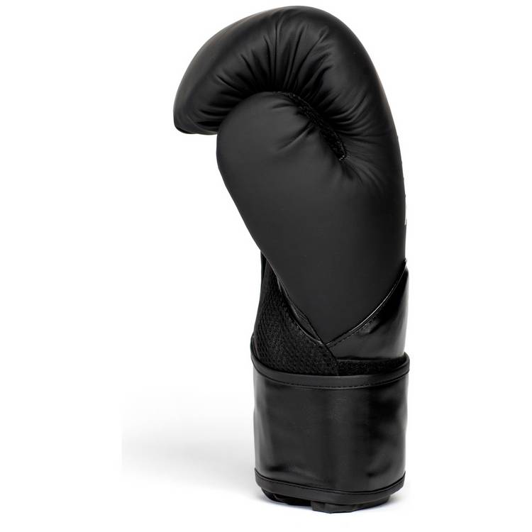 Everlast Pro Style Elite boxing gloves 10oz black and gold, imported from the UK