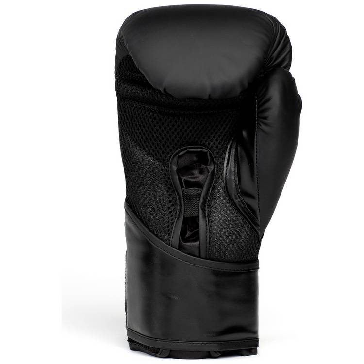 Everlast Pro Style Elite boxing gloves 10oz black and gold, imported from the UK